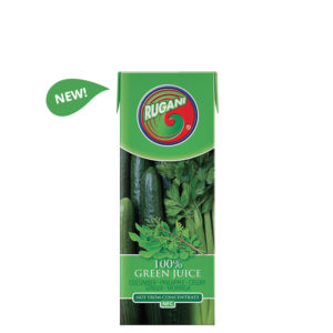New Rugani 100% Green Juice 330ml pack shot