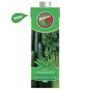 New Rugani 100% Green Juice 750ml pack shot