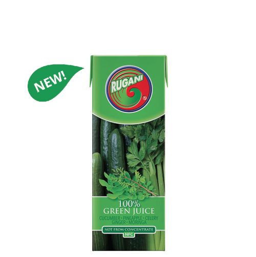 New Rugani 100% Green Juice 330ml Pack shot