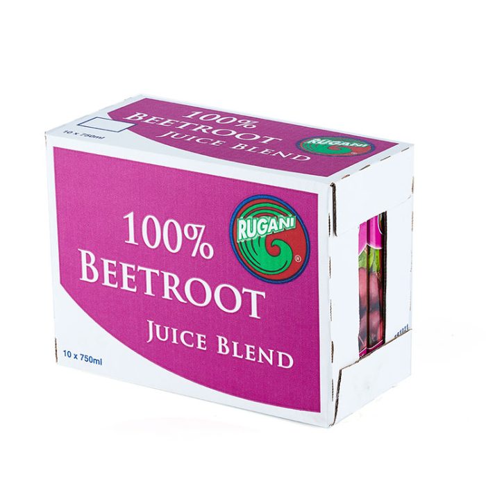 Rugani 100% Beetroot Juice 750ml Box Pack shot