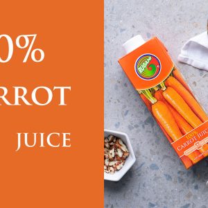 100% Carrot Juice Feature