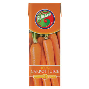 Rugani 100% Carrot Juice 330ml Pack shot