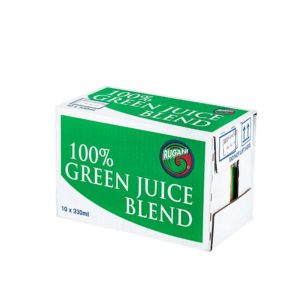 10 x 750ml Rugani 100% Green Juice Box Pack shot