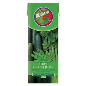 Rugani 100%Green Juice 330ml Pack shot