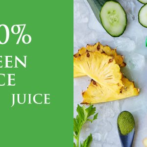 100% Green Juice Feature