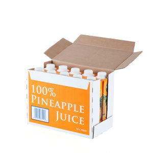 Rugani 100% Pineapple Juice 750ml Open Box Pack shot