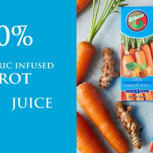 100% Turmeric Infused Carrot Juice Feature